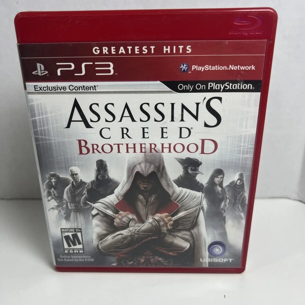 Assassin's Creed Brotherhood Sony PlayStation 3 PS3 2010 Greatest Hits BLUS30537